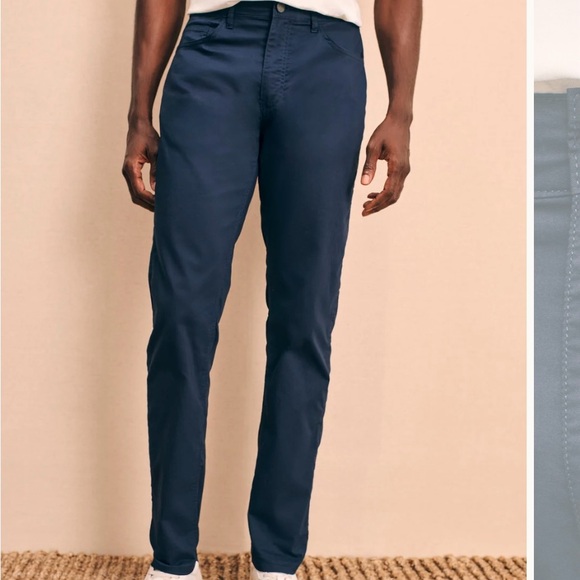 Faherty Movement™ 5-Pocket Pant Athletic Fit - Picture 2 of 5